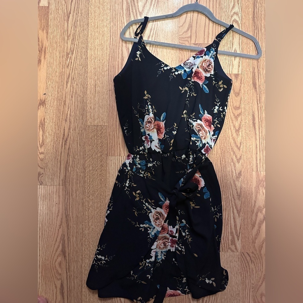 Grace Karin Strappy Floral Mini Dress Size Small‎